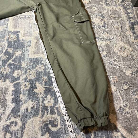 True Religion Bobbi Baggy Cargo Pants Womens 30 Kalamata Green Joggers - Picture 4 of 6